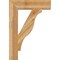 Ekena Millwork Funston Block Rough Sawn Bracket, Western Red Cedar, 6"W x 28"D x 40"H BKT06X28X40FST05RWR - alternate 4